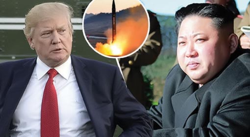 US has not yet ruled out the option of military action on North Korea, warns US President Donald Trump